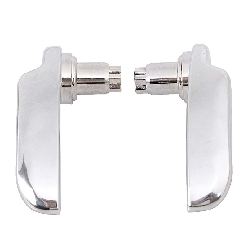 XMMT Chrome Saddlebag Latch Lid Lifter Handle Lever for Harley
