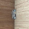 ITROLLE 4PCS Silver CL231-3 Barrel Style Detachable Hinges Gate Hinge