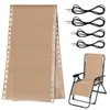 Ostlttyn Zero Gravity Chair Replacement Fabric Kit, 17" W x