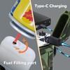 4 Pack Waterproof Lighter Outdoor Windproof Torch Lighters Dual Arc