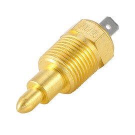 Klanata Fan Thermostat Temperature Switch, 210 to 195 Degree Electric Engine Radiator Fan Sensor Switch, Fan Thermostat Switch for 10" 12" 14" 16" Fan (Without Pipe Thread)