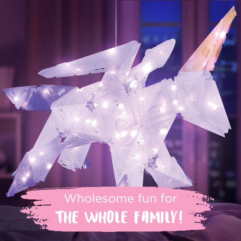Kosmos Creatto unicorn 3D light up figures.