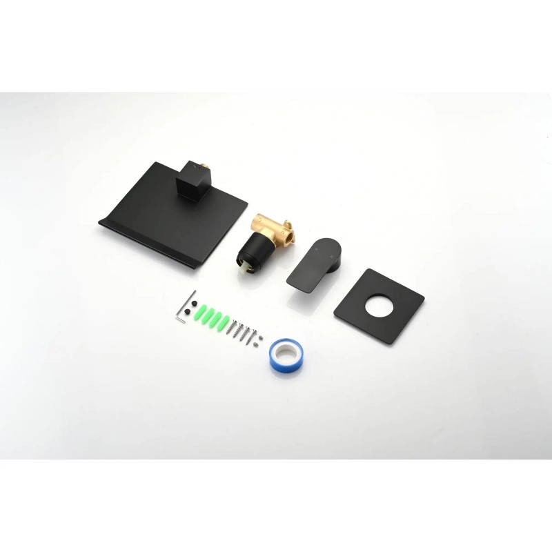 Waterfall Wall-Mounted Bath & Shower Faucet Convenient and Stylish Design