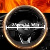 Heated Steering Wheel Cover - WARMITORY Luxury Steering Wheel Heater,