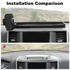 JWWY Phone Holder Mount with Storage Tray Central Dashboard Phone