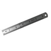 Dapetz ® 3 Pcs Set Stainless Steel Ruler Metal Double