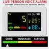Portable Air Quality Meter 3in1 CO Temperature and Humidity Tester