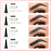 Lápiz de Cejas Microblading 2 Piezas, Punta Horquilla 2026, Pluma