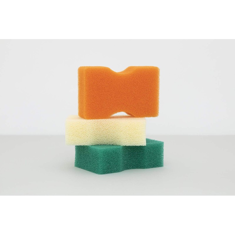Kamenoko Tawashi Nishio Shoten Kamenoko Sponge Do, Bath Wash, Green,