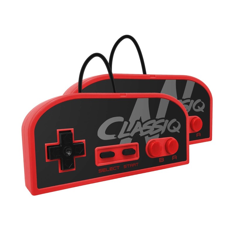 Old Skool CLASSIQ N Console Compatible with NES - Black/Red