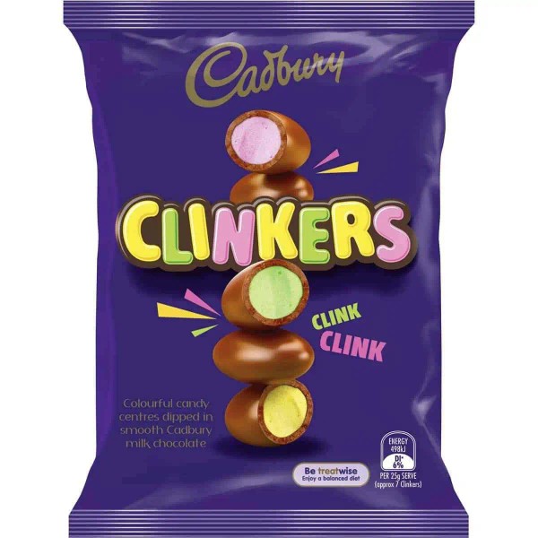 Cadbury Bulk Cadbury Clinkers 160g _ 12 units