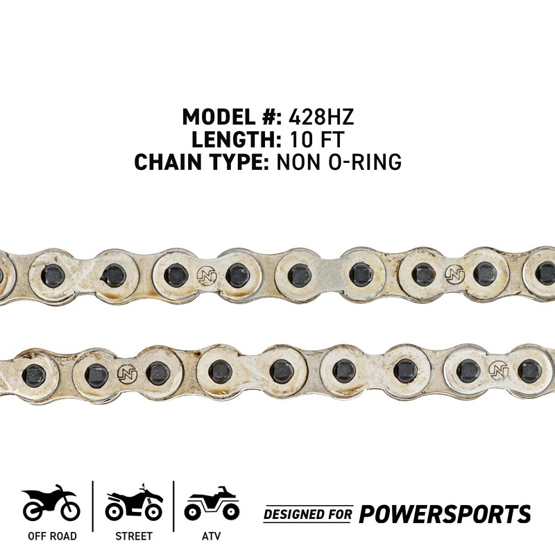 NICHE 428 Standard Motorcycle Drive Chain Bulk Reel with 2