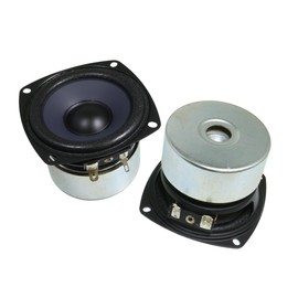 Reinforced Coating Cone [Blue] & Urethane Edge Full Range Speaker Unit 3" (77mm) 8Ω [Speaker DIY Audio] / 1 pc