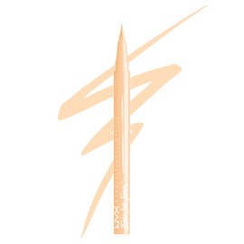Nyx Professional Makeup Epic Ink Liner Delineador de Ojos a Prueba de Agua, Tono Marshmallow, Fórmula Vegana, Ultrapigmentado y de Larga Duración sin Transferencia