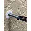 GoHomeNumbers Economy Drywall Anchors, 200 Pcs with #8 x 1''