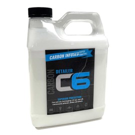 C6 Carbon Infused Automotive Paint Detailer Durable Protection & Shine Coating for All Vehicles from UV, Acid Rain, Road Salt and Scuffs - 64 oz.