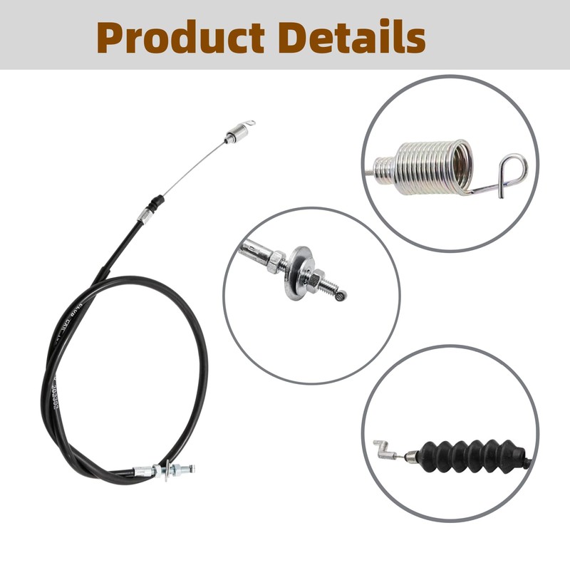 Narcilors Golf Cart Governor and Accelerator Cable Kit 102336001 Replacement