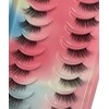 Half False Eyelashes, 10 Pairs False Eyelashes, Russian Strip Lashes,