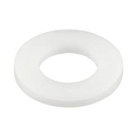 meinschraubenversand.de - Washers Form A M5 Pack of 10 (Standard, Polyamide Washers) DIN 125 - Washers - Plastic - PA - M5 (5.3)
