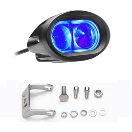 LED Forklift Area Safety Light 20W Cree Blue LED Work light Blue Zone Risk Danger Area Warning Light Warehouse Fork Forklift Truck Security Indicator Safety Light 12V-80V