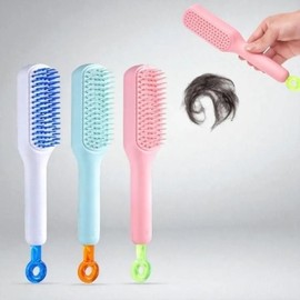 [SS62]Brush Hairbrush Portable Scalp Massage Pink FREE / [에스에스62]브러쉬 헤어빗 머리빗 휴대용 두피 마사지 핑크FREE