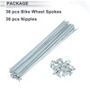 RATCHROLL 1 Set Universal Bicycle Spokes 12G 253mm Length Bike