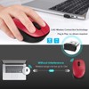 LeadsaiL Wireless Mouse for Laptop, 2.4GHz Silent USB Mouse, Slim
