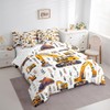 Feelyou Excavator Twin Comforter Set with Sheets Tractor Truck 7