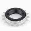 Hycline Single Speed Bicycle Freewheel 16T, Bike Freewheel-BLACK-SILVER