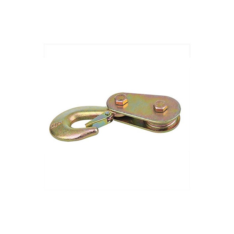 Guide Pulley for Cable Winches with Hook