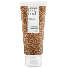 Australian Bodycare Body Scrub Koko 200 ml - Body Scrub for Pimples on the Back & Body, Blemished Skin & Ingrown Hair - Care for Calluses