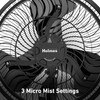 HOLMES 16" Outdoor Misting Stand Fan, Hose Connection, 3 Speeds,