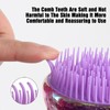 Portable Egg Shaped Brush Combing Brush Easy to Comb Scalp