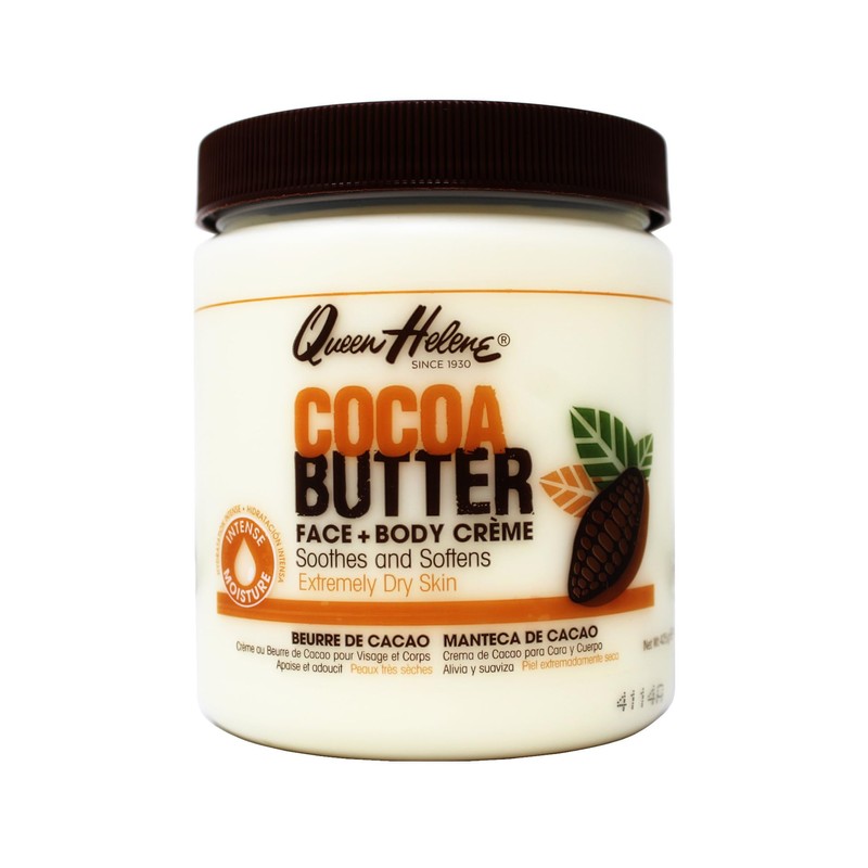 Queen Helene Cocoa Butter Moisturizing Kit, Face + Body Crème