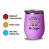 Bird Lover Pink Edition Wine Tumbler 12oz - Birds to