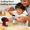 XINGYUEXUAN Manual Pasta Maker - Stainless Steel Noodle Machine with