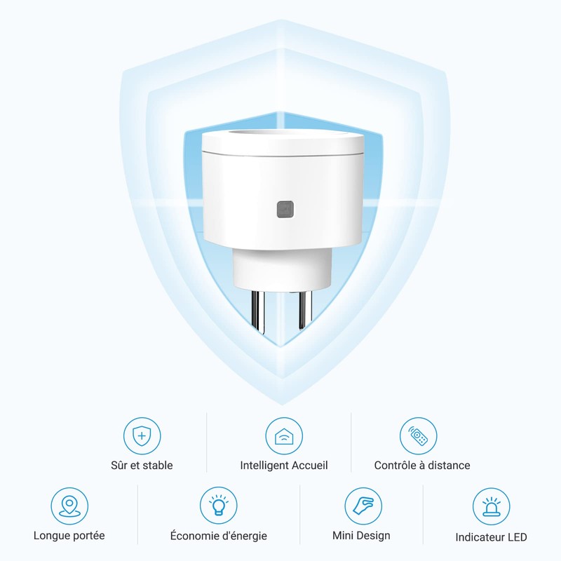 Wireless Remote Control, 3000W, SURNICE Intelligent Sockets with Remote Control,