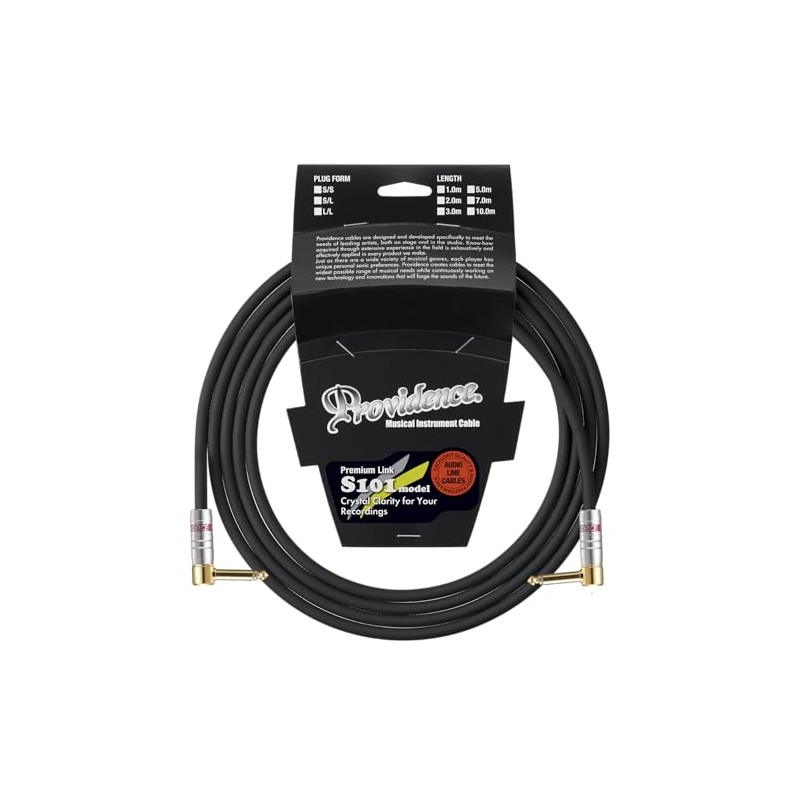 Providence S101 Shielded Cable 10 M L/L Plug (L/L Type)