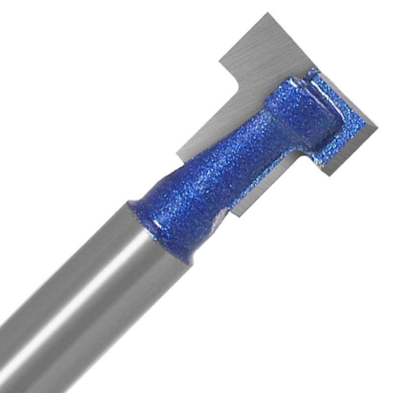 Bestgle Carbide Router Bit 0.25 inch (6.35 mm) 2 Keyhole