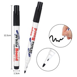 DumanAsen 8pcs Whiteboard Pens Markers, 8 Assorted Colors Dry Erase Markers, Fine Point Dry Erase Markers Perfect For Writing on Whiteboards, Dry Erase Boards
