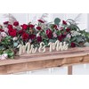 PartyConcept Mr & Mrs Table Stand, 50 x 10 cm,