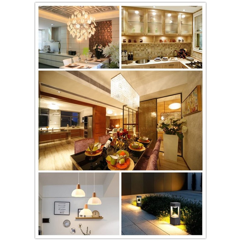 Lamsky DC12V G6.35 GY6.35 LED Bulb,3W Warm White,25W Equivalent (4-Pack)