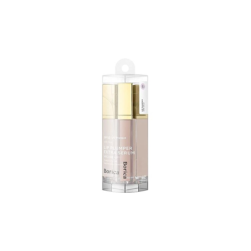 Borica 105 Clear Lip Plummer, Extra Serum, UV+