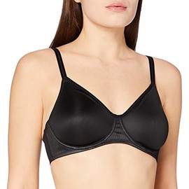 Triumph Urban Minimizer Bra for Women, Ultra-Soft Full Coverage Underwire Bra, Available in Plus Sizes - 40DDD, Black