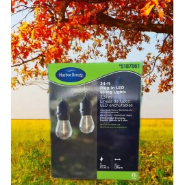 Harbor Breeze 24-ft LED string Lights