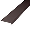 Inefa Roof Strips 200 cm Dark Brown Triple-Edged Plastic Gutter
