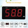 Wall Mounted Decibel Meter 9.6in LCD Display Screen 30‑130dB Sound