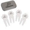 Azeeda 'Congratulations Party Popper' Golf Divot Tool/Repair Fork Gift Set
