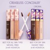 tarte creaseless creamy full-coverage concealer - 61G espresso golden (very