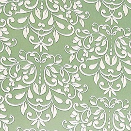 Ideen mit Herz Decorative Paper Pearl, Decorative Cardboard, 20 Sheets in 5 Different Colours, Embossed and Foil Finished, DIN A4, 250 g/m² (Ornaments)